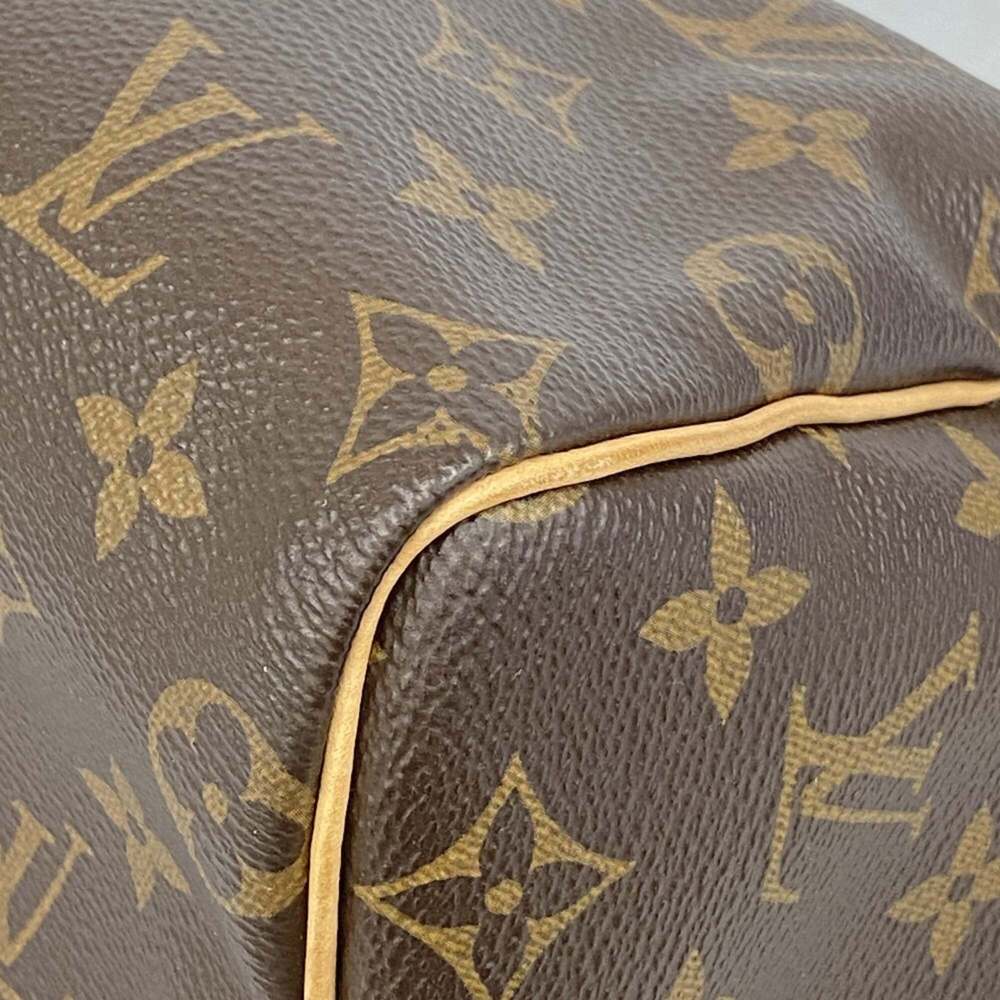 LOUIS VUITTON Authentic Brown Monogram Speedy 25 Bag - Picture 6 of 11